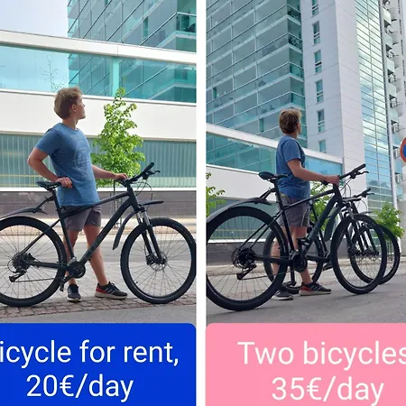 Center 1r With Perfect View, Parking Lägenhet *