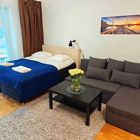 Center 1r With Perfect View, Parking Apartament Oulu